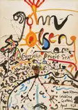 John Olsen, Lake Eyre, the Desert Sea 1978, 1978, watercolour and gouache on paper