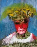 Adelaide Woman 1964 by Sidney Nolan, 1964, oil on paper, sold Nov 2024
