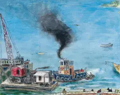 Peter Kingston, The Leveret 1994, 1994, oil on canvas