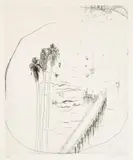 Brett Whiteley, Lavender Bay Wharf 1978, 1978, etching