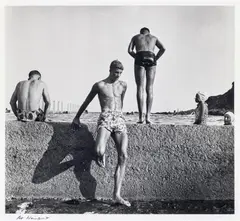 At Newport 1952; printed 1970s by Max Dupain, 1952; printed 1970s, sold Nov 2024