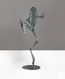John Olsen, Untitled (Leaping Frog) 2004-05, 2004-05, bronze