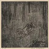 Fred Williams, Rocks in the Forest, Mittagong 1958, 1958, etching
