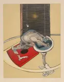 Francis Bacon, Figure at a Washbasin (from Requiem pour la Fin des Temps) 1977-78, 1977-78, etching and aquatint on Arches paper
