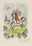 Marc Chagall, Sujet Biblique 1984, 1984, lithograph