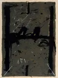 Antoni Tàpies, La Grande Grise 1968, 1968, colour lithograph