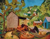 Donald Friend, Woods Point c1950