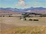 Elioth Gruner, Summer 1921, 1921, oil on canvas on board
