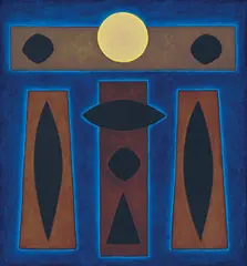 For Corpus Christi 2000 by John Coburn, 2000, oil on canvas, sold Jun 2024
