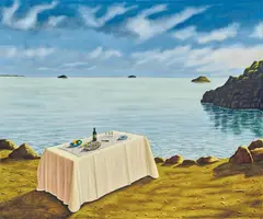 David Keeling, Other Edens 1998, 1998, oil on linen