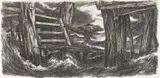 Rick Amor, The Sea c1990, c1990, charcoal on paper