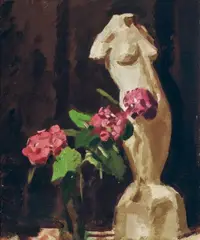 Max Meldrum, Still Life 1949, 1949, oil on canvas on board