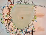 John Olsen, The Yin Yang of the Wimmera 1970