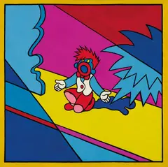 Martin Sharp, Ginger Meggs 1979, 1979, synthetic polymer paint on canvas
