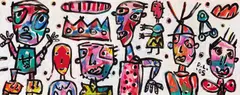 Personal Coronation 2005 by David Larwill, 2005, oil on canvas, sold Mar 2024