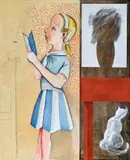 Charles Blackman, A Choir for Christabel 1972