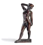Aristide Maillol, Baigneuse Debout se Coiffant, le Coude Levé 1921