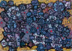 Roger Kemp, Untitled 1982, 1982, synthetic polymer paint on linen