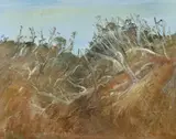 Arthur Boyd, Landscape, oil on board