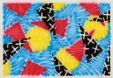 Howard Arkley, Red Wedge 1981