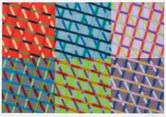 Howard Arkley, Lattice 1981, 1981, synthetic polymer paint on paper