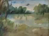 Sam Fullbrook, (Darling Downs Landscape) c1965, c1965, oil on canvas