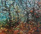 John Perceval, Winter, Setting Sun, Hampstead 1963