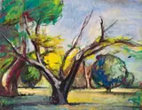 Fred Williams, The Old Fir, Lilydale 1946
