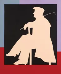 Robert Rooney, The Spirit of the Age 3: Fame 1995, 1995, synthetic polymer paint on canvas