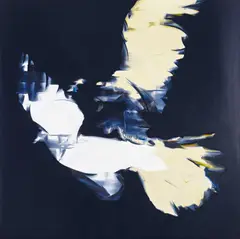 Nigel Milsom, Judo House Part 3 (Bird as Prophet) 2009, 2009, oil on linen