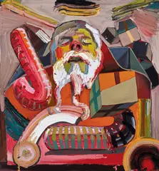 Ben Quilty, Aftermath 2018, 2018, oil on linen