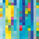 Robert Owen, Blind Spot (from The Text of Light series) 2003, 2003, synthetic polymer paint on linen
