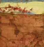 John Olsen, Echidna Passing Flowers 2000