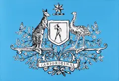 Reko Rennie, (Ab) Original (Blue Coat of Arms) 2009, 2009, (Ab) Original (Blue Coat of Arms)