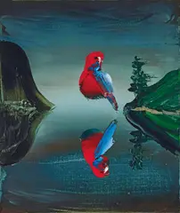 Rosella, Coledale 2022 by Paul Ryan, 2022, oil on linen, sold Nov 2023