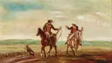 Thomas Balcombe, (Men on Horseback) c1850s