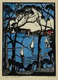Margaret Preston, Sydney Heads II 1925