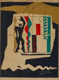 Le Corbusier, Modulor 1950-56, 1950-56, colour lithograph
