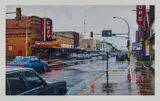 Davis Cone, Cozy/Rainy Day 2012, 2012, digital print and screenprint