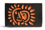 Petit Soleil 1968 by Pablo Picasso, 1968, terracotta plaque, partially engraved and glazed, offered Aug 2023