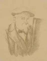 Paul Czanne, Self-Portrait c1898, printed 1914, 1914, c1898, printed 1914