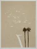 Brett Whiteley, Lavender Bay in the Rain 1987, 1987, screenprint