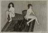 John Brack, Double Nude I (from John Brack Nudes) 1982