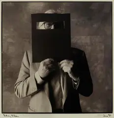 Michel Lawrence, Sidney Nolan 1987, 1987, gelatin silver print