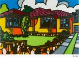Howard Arkley, Triple Fronted 1988