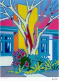 Howard Arkley, House with Native Tree 1996