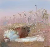Arthur Boyd, Bride in Landscape c1967, c1967, oil on canvas