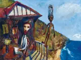 Garry Shead, The Visitation (also known as Aboriginal) 1993-94