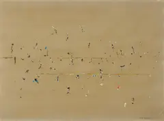 Fred Williams, Upwey Landscape No. 1 1970, 1970, gouache on paper