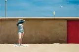 Jeffrey Smart, The Bather, Bondi 1962